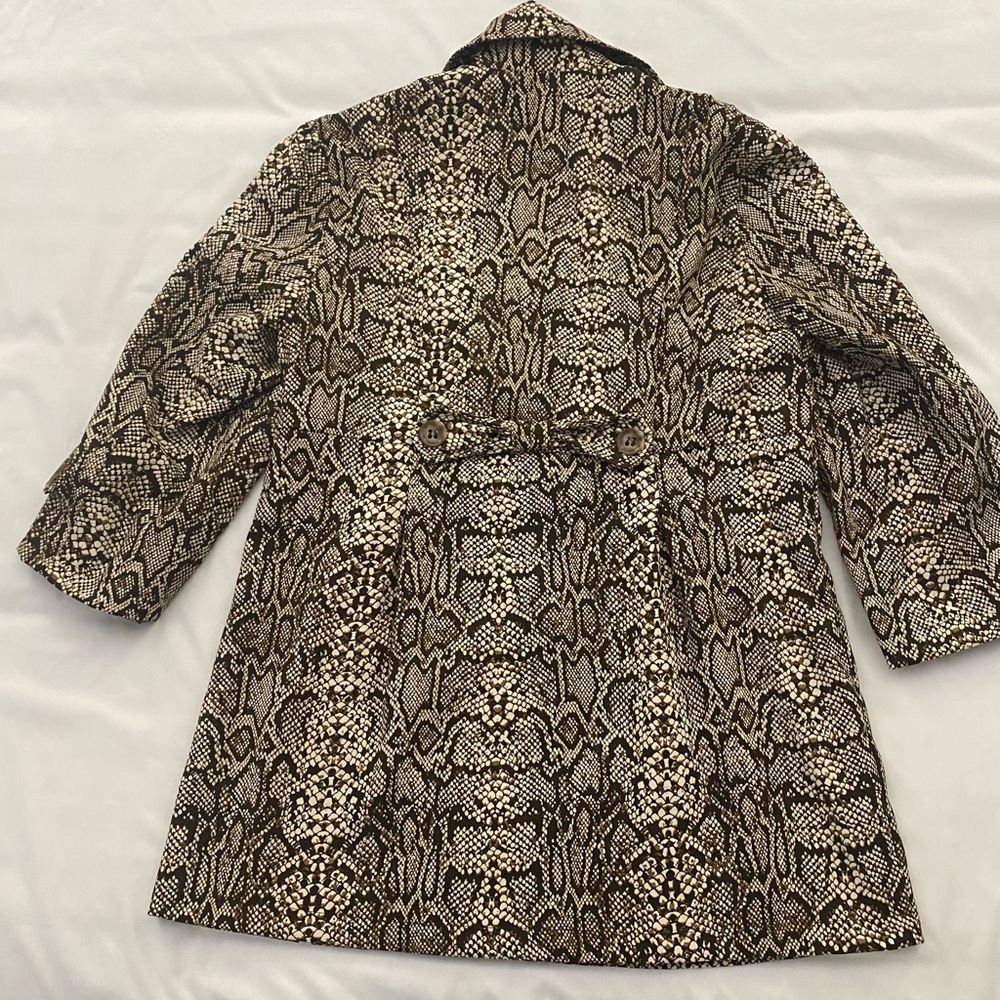 Heart Soul Snakeskin print coat Size X-Large - Picture 9 of 9